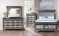 3PC Bedroom Set (King Bed/Dresser/Mirror)