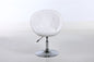 White Velvet Bar Stool