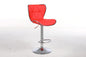 Red Leather Barstool (2 Per Box)