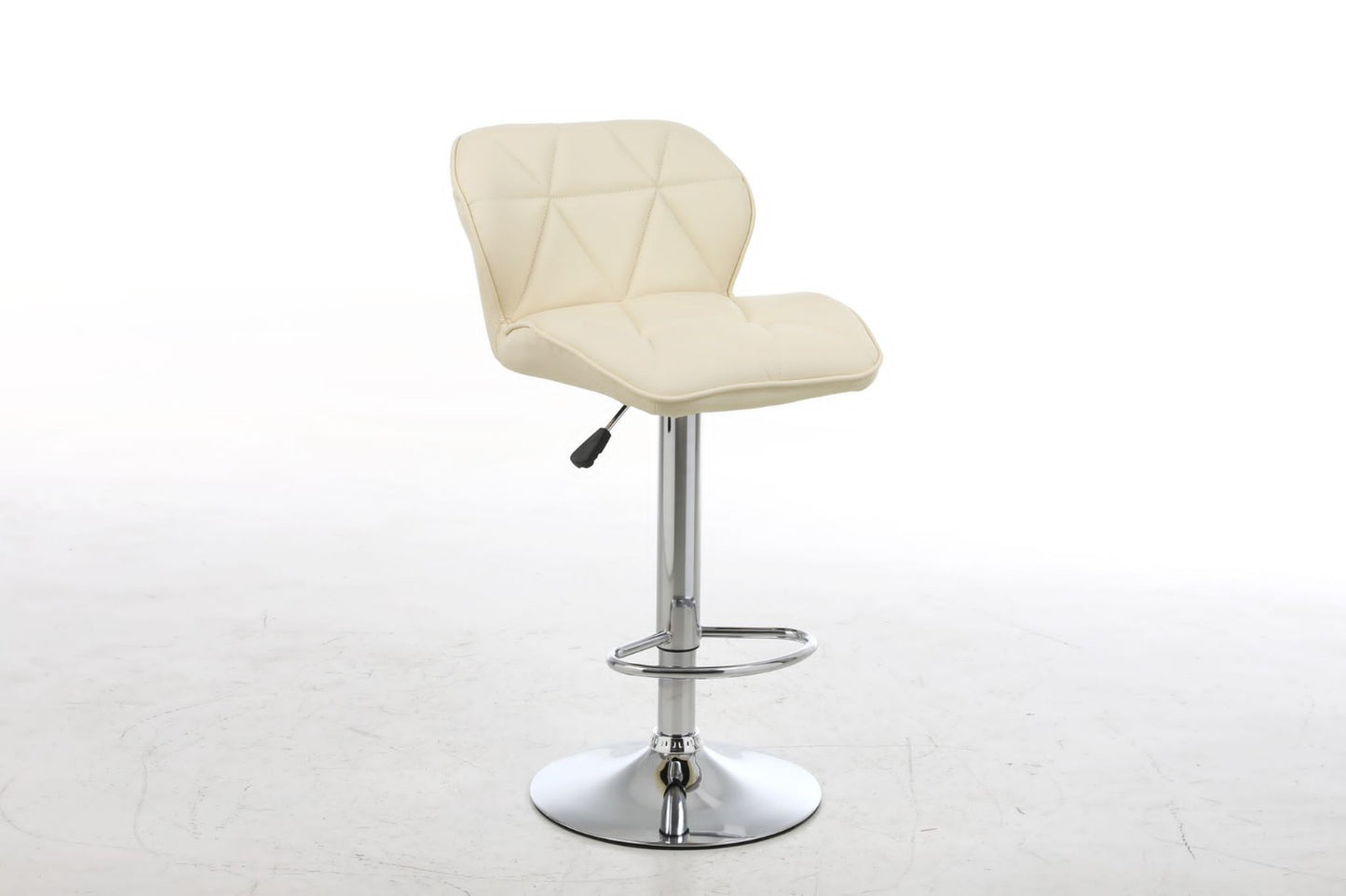 Cream Leather Barstool (2 Per Box)